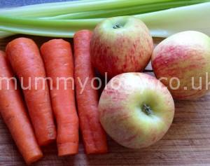 Apple, Carrot and Celery juice base